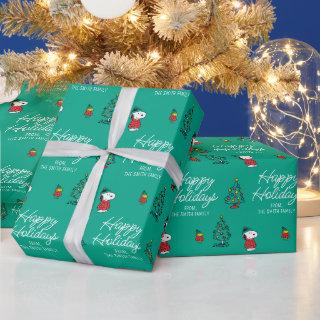 Peanuts | Snoopy & Woodstock Christmas Pattern