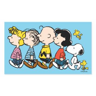 Peanuts | The Gang Rectangular Sticker