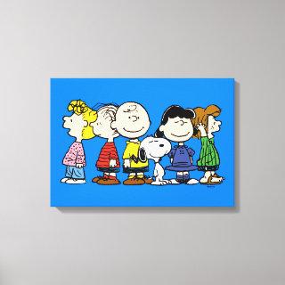 Peanuts | The Peanuts Gang Together Canvas Print