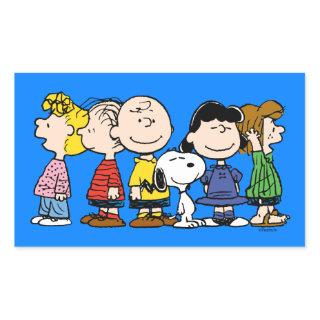 Peanuts | The Peanuts Gang Together Rectangular Sticker