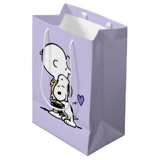 Peanuts | Valentine's Day | Charlie Brown & Snoopy Medium Gift Bag