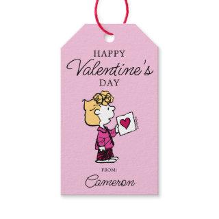 Peanuts | Valentine's Day | Sally Valentine Card Gift Tags