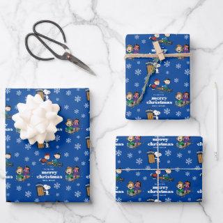 Peanuts | Winter Sledding Fun Pattern  Sheets