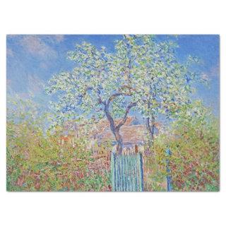 Pear Tree in Flower - Claude Monet Tissue Paper