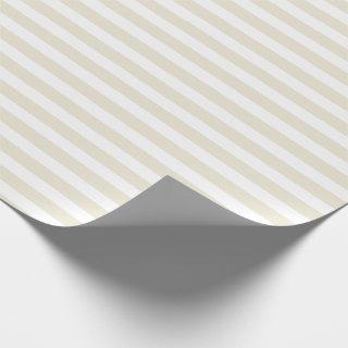 Pearl White Simple Horizontal Striped