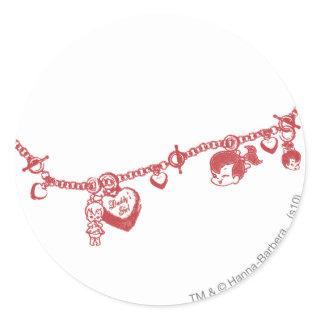 PEBBLES™ Friendship Chain Classic Round Sticker