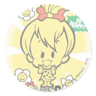 PEBBLES™ Miss Wonderful Classic Round Sticker