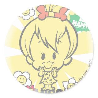 PEBBLES™ Miss Wonderful Classic Round Sticker