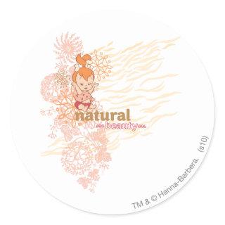 PEBBLES™ Natural Beauty Classic Round Sticker