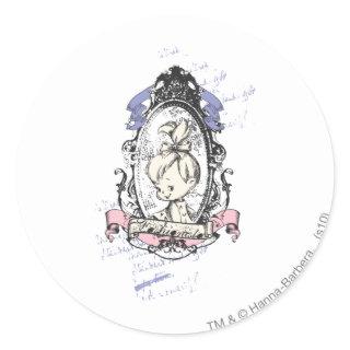 PEBBLES™ Pretty In Reflection Classic Round Sticker