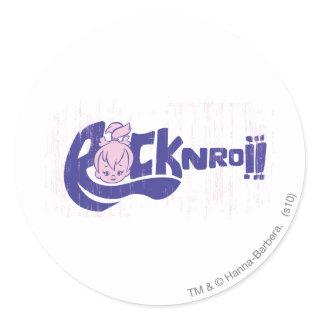 PEBBLES™ Rock N Roll Classic Round Sticker