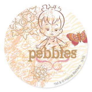 PEBBLES™ Sandy Design Classic Round Sticker