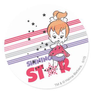 PEBBLES™ Shining Stars Classic Round Sticker