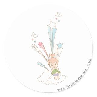 PEBBLES™ Starburst Classic Round Sticker