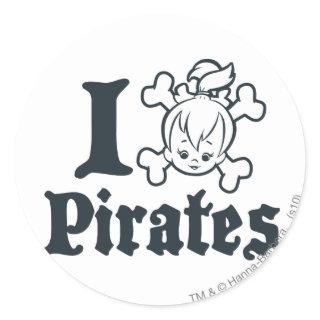 PEBBLES™ The Pirate Classic Round Sticker