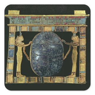 Pectoral of the vizier, Paser, with scarab Square Sticker