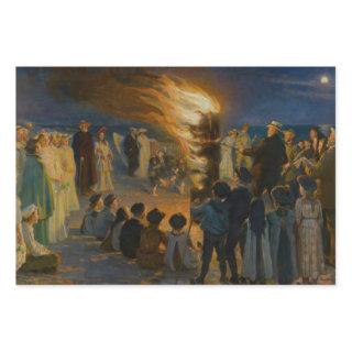 Peder Severin Kroyer - Midsummer's Eve Bonfire  Sheets
