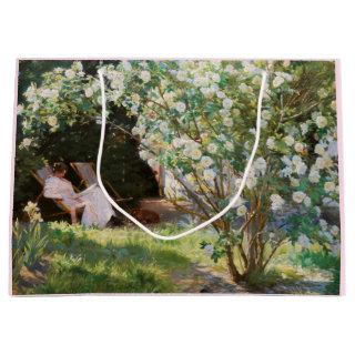 Peder Severin Kroyer - Roses Large Gift Bag