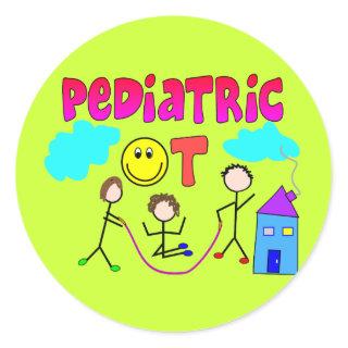 Pediatric Occupational Therapist Gifts Classic Round Sticker
