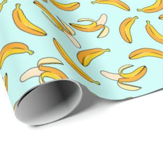 Peeled and Whole Banana Pattern