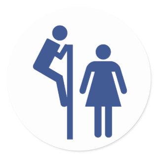 Peeper Classic Round Sticker