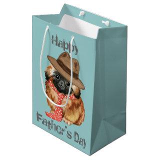 Pekingese Dad Medium Gift Bag