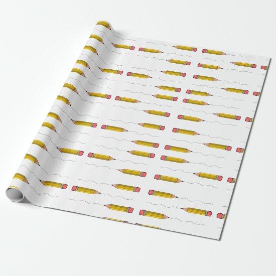 Pencil scrabble on white