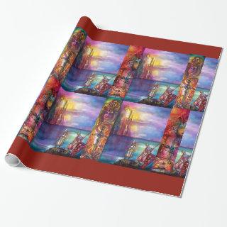 PENDRAGON Medieval Knights,Lake Sunset,Fantasy