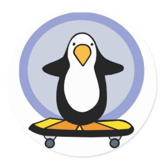 Penguin Skateboarding stickers