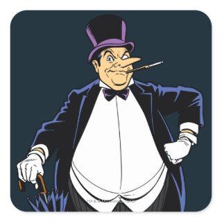 Penguin Square Sticker
