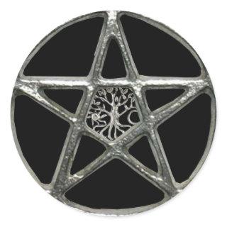 Pentacle Tree Of Life Stickers