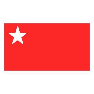 People's Defence Force (Myanmar) Rectangular Sticker