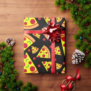 Pepperoni Pizza Patterned Pizza Birthday