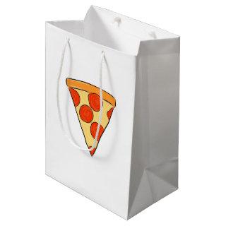 Pepperoni Pizza Slice Classic New York Style Pizza Medium Gift Bag