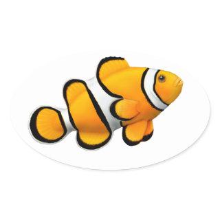 Percula Clown Anenome Fish Customizable Sticker