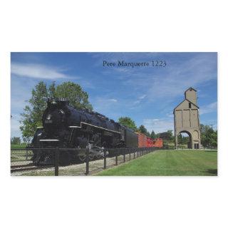 Pere Marquette 1223 train sticker
