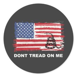 PERFECT "DONT TREAD ON ME" 13 STRIPES STICKER