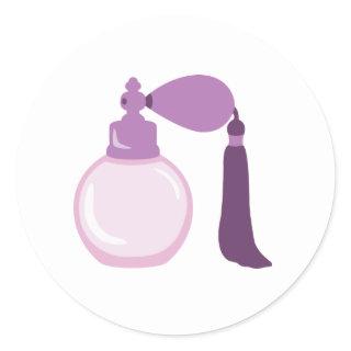 Perfume Bottle Classic Round Sticker