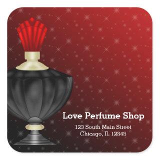 Perfume Square Sticker