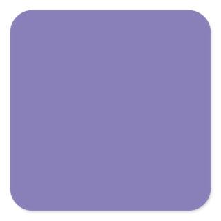 Periwinkle Solid Color Square Sticker