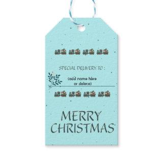 Personalised Name Magical Christmas 1  Gift Tags