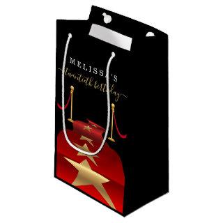 Personalize Custom Red Carpet Party Favor Gift Bag