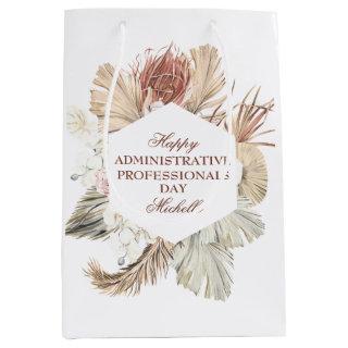 Personalized Administrative Professionals Day Medium Gift Bag