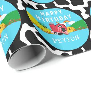 Personalized Barnyard Farm Animal Birthday Party