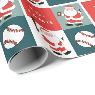 Personalized Baseball Holiday Gift