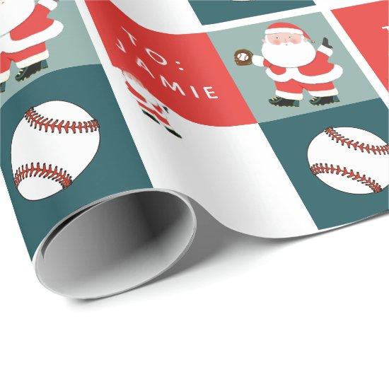 Personalized Baseball Holiday Gift