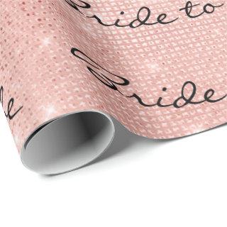 Personalized Bride To Be Ivory Name Shimmering