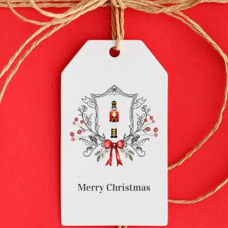 Personalized Chistmas Nutcracker  Gift Tags