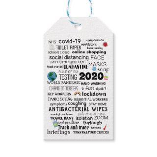 Personalized Covid-19 World Pandemic Commemorative Gift Tags