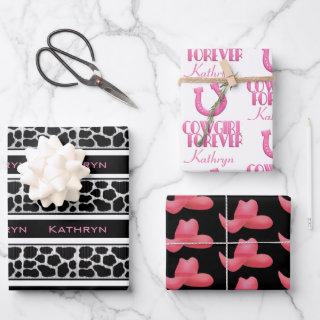Personalized Cowgirl Forever  Sheets